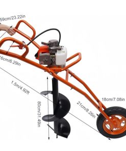 SONALI 2-Stroke 63cc Gasoline Engine Earth Auger Machine